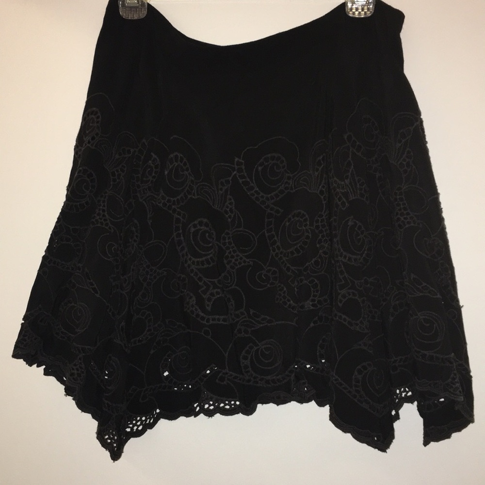 Black Free People Skirt